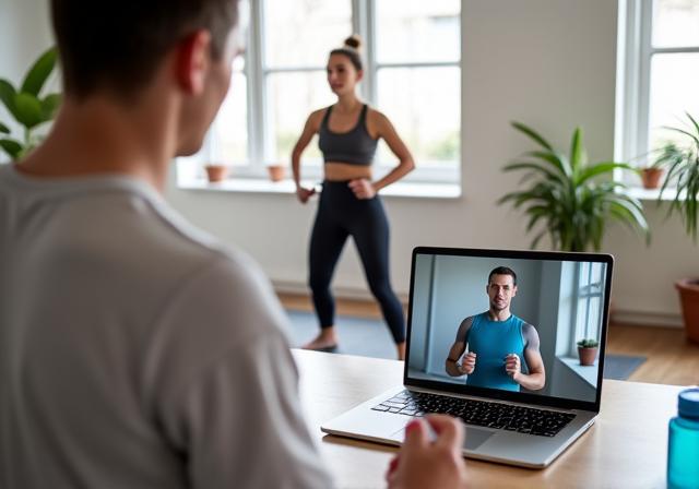 Hybrid Training und Online Fitness